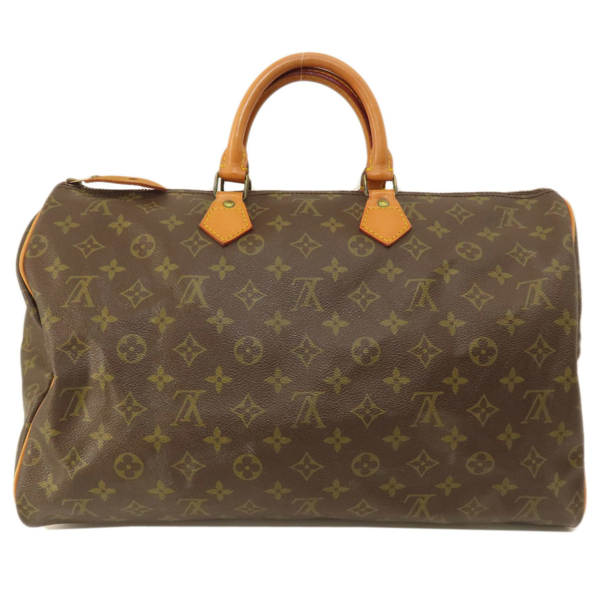 Louis Vuitton M41522 Speedy 40 Tote Bag Monogram Canvas Women's