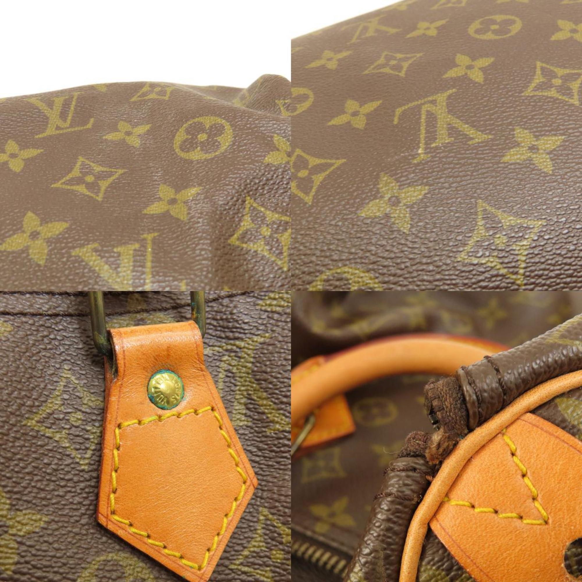 Louis Vuitton M41522 Speedy 40 Tote Bag Monogram Canvas Women's