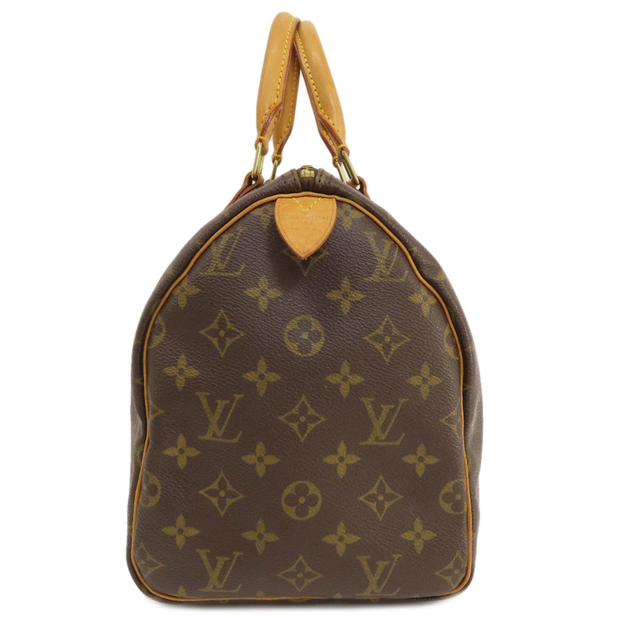 Louis Vuitton M41526 Speedy 30 Monogram Boston Bag Canvas Women's