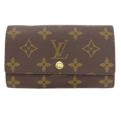 Louis Vuitton M61735 Porto Monnaie Zip Monogram Bi-fold Wallet Canvas Women's