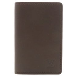 Louis Vuitton Organizer de Poche Business Card Holder/Card Case Leather Women's