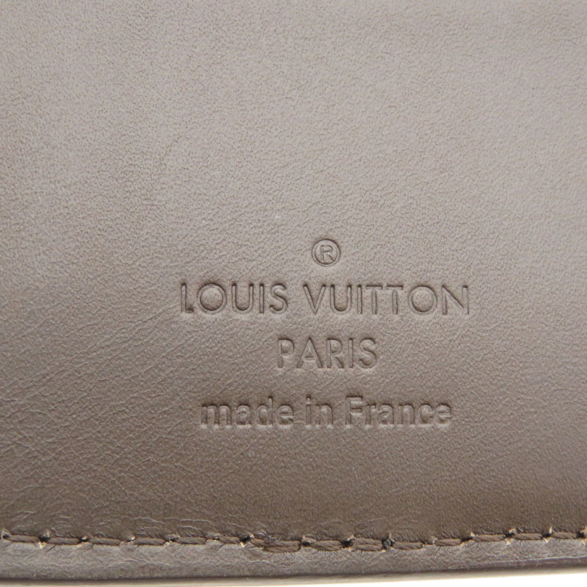 Louis Vuitton Organizer de Poche Business Card Holder/Card Case Leather Women's