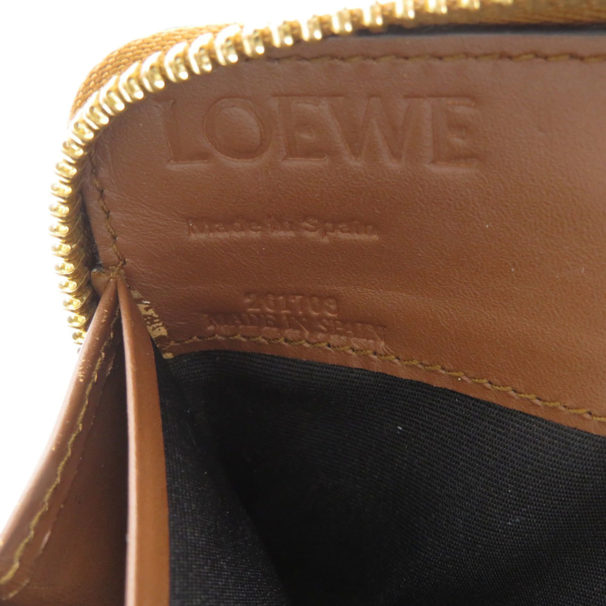 Loewe Anagram Star Long Wallet Calfskin Women's