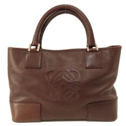 Loewe Anagram Handbag Leather Women's