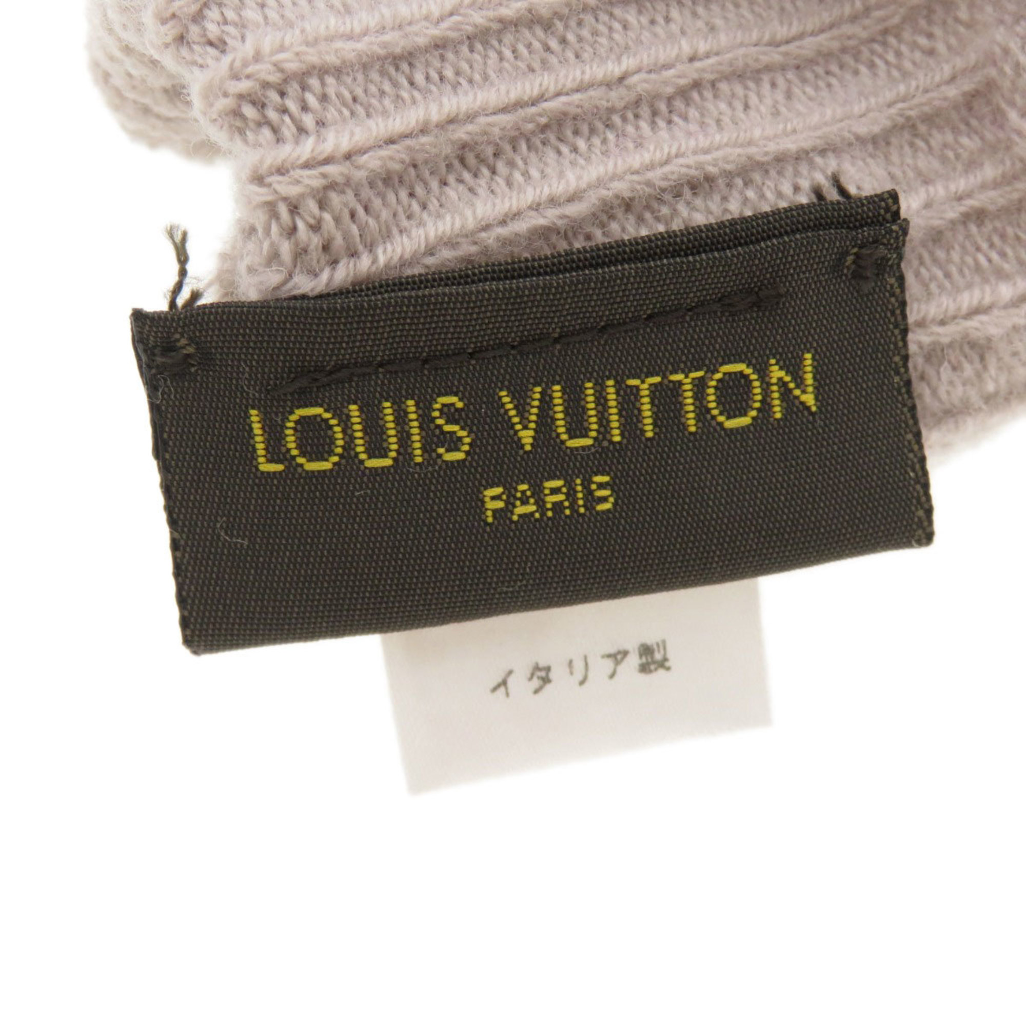 Louis Vuitton Monogram Pattern Wool Gloves for Women