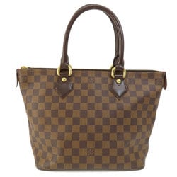 Louis Vuitton N51183 Saleya PM Damier Ebene Handbag Canvas Women's