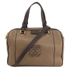 Loewe Anagram Handbag Leather Women's