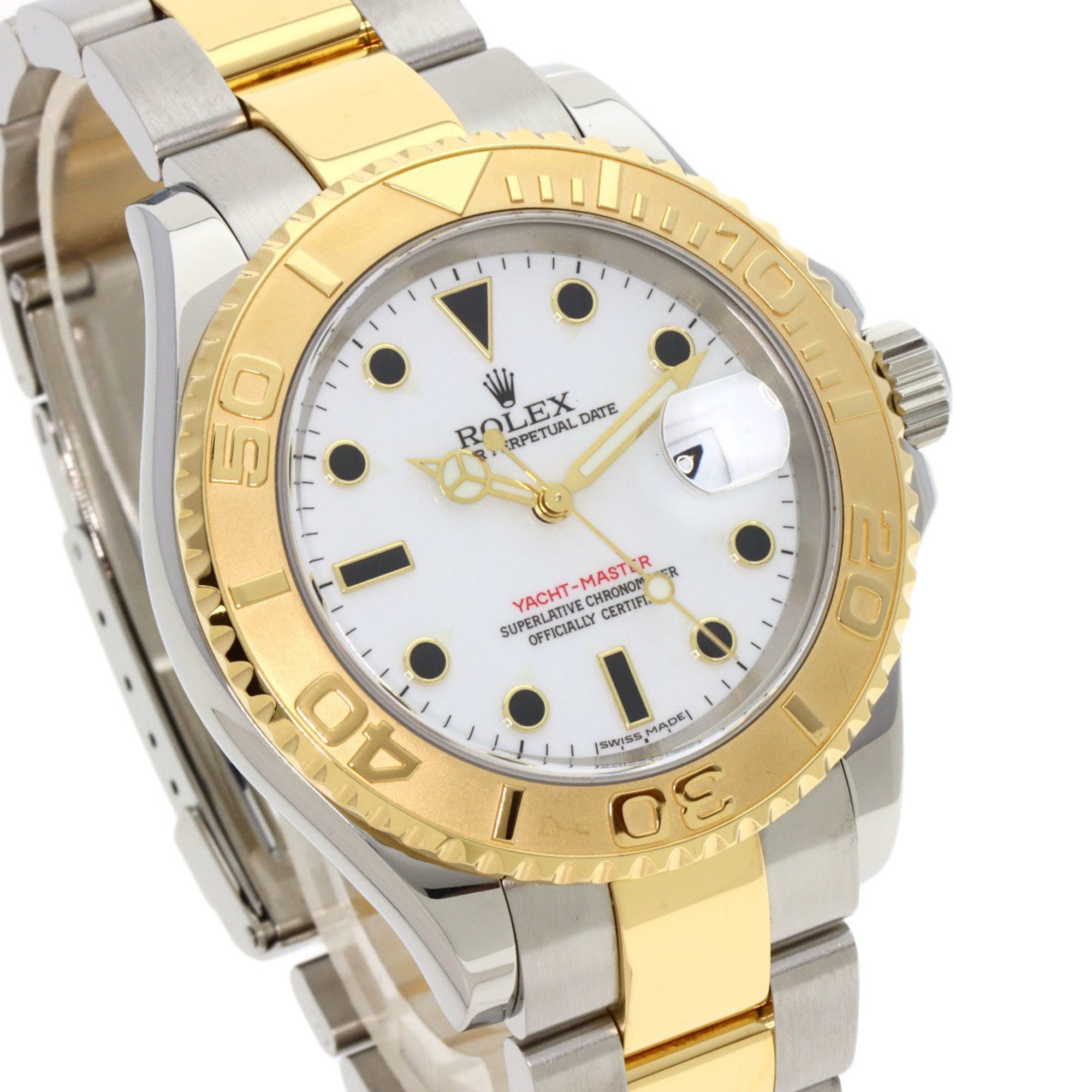 Rolex 16623 Yacht-Master Watch Stainless Steel SSxK18YG Men's