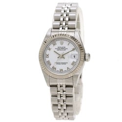 Rolex 79174 Datejust Roman Watch Stainless Steel SS Ladies