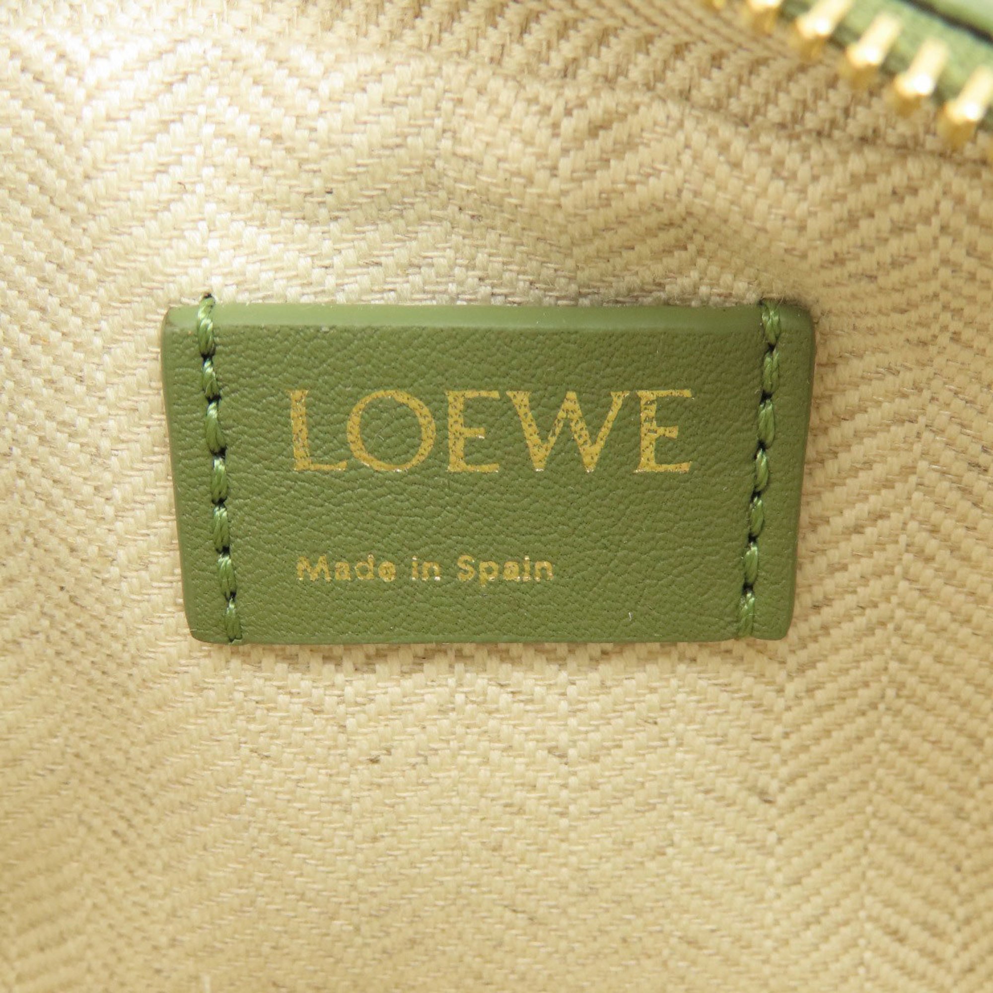 Loewe Amazona Nano Handbag Canvas Women's