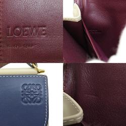 LOEWE Shoulder Wallet Gate Continental Anagram Long Leather Women's