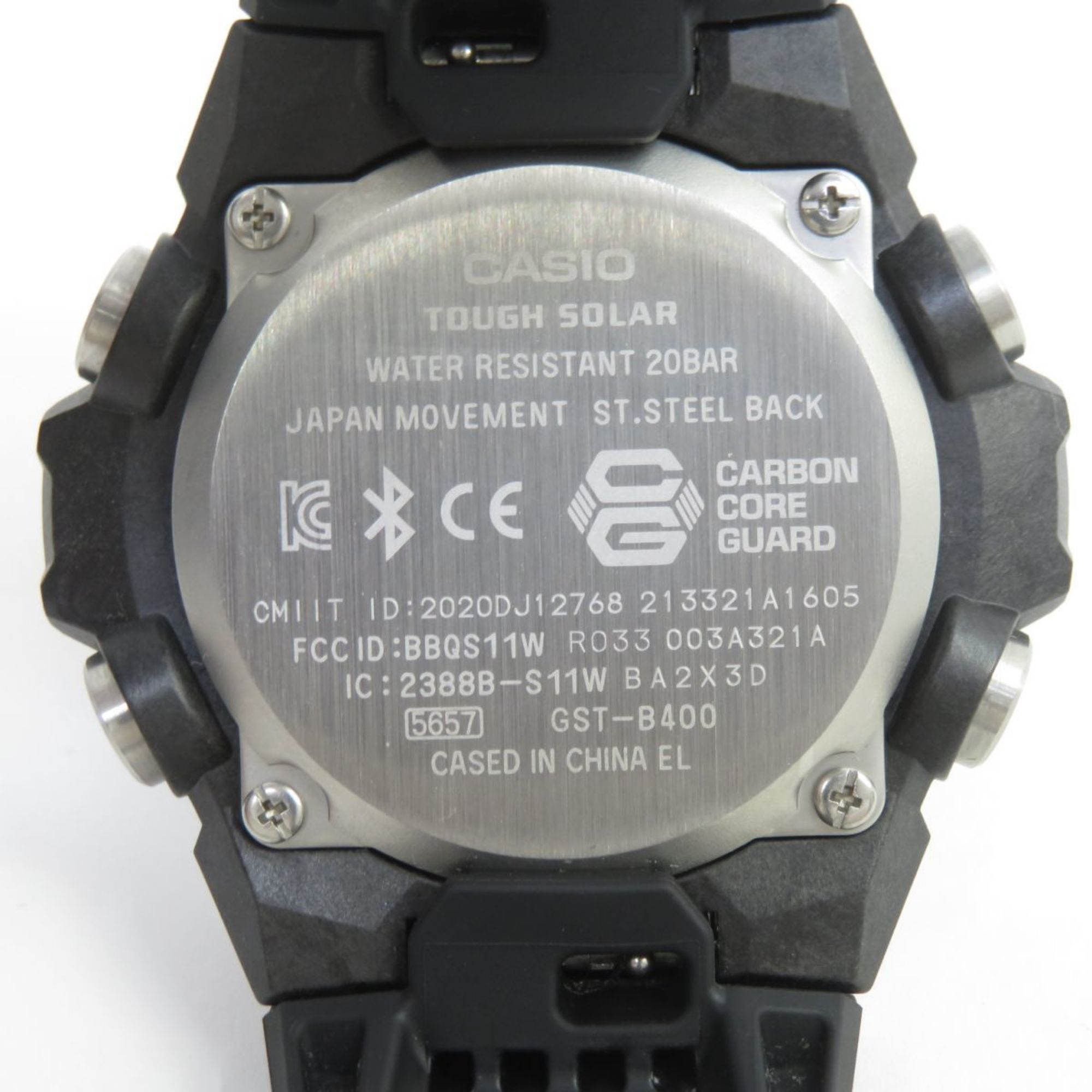 CASIO G-SHOCK GST-B400FP-1A2JR G-STEEL Fire Package Series Tough Solar Watch