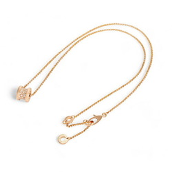 Bvlgari Bulgari B.Zero1 Pavé Diamond K18PG Pink Gold Necklace