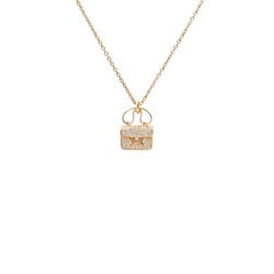 Hermes Amulet Constance K18PG Pink Gold Necklace