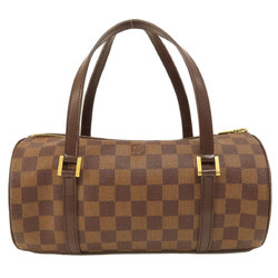 Louis Vuitton N51304 Papillon 26 Damier Ebene Handbag Canvas Women's