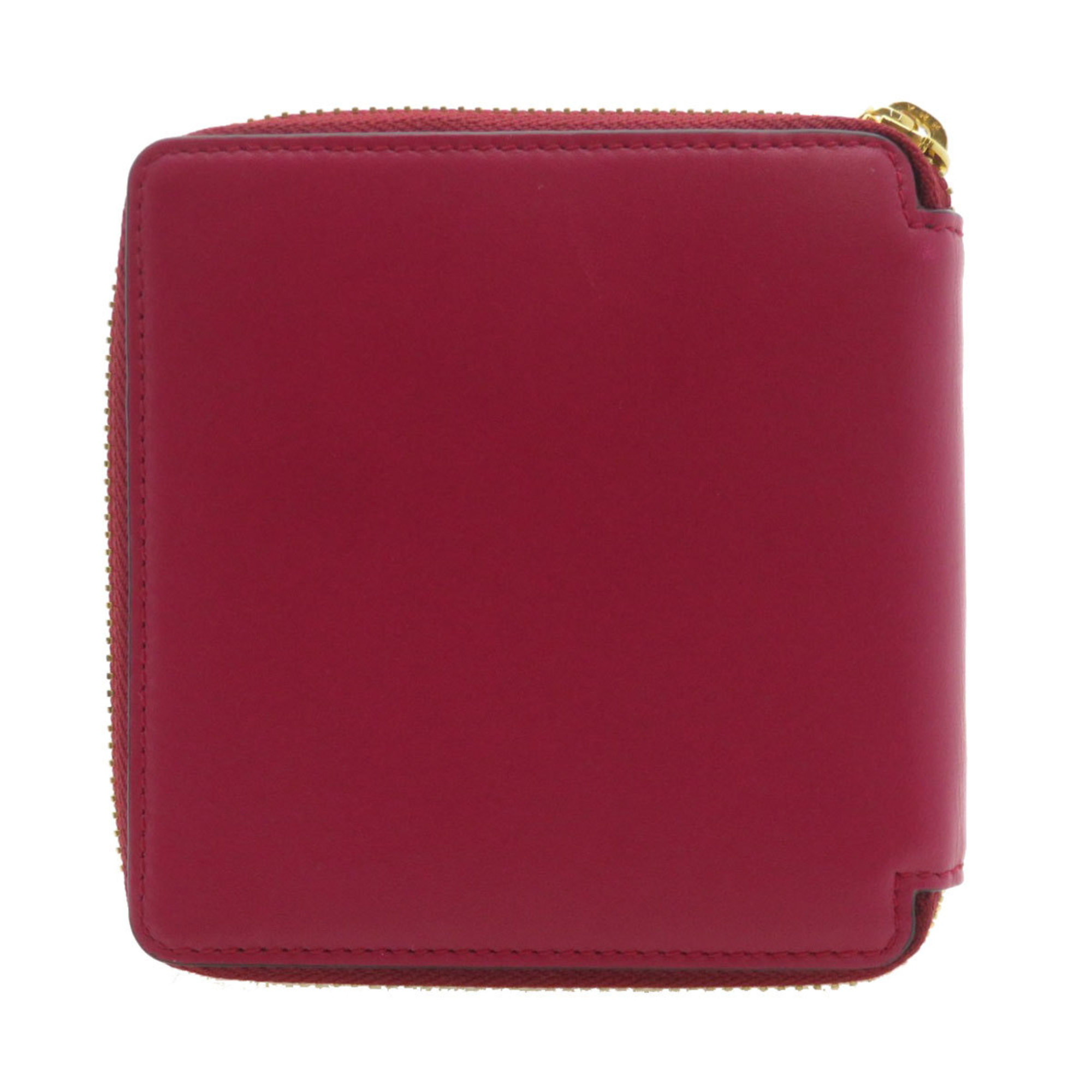 Loewe Anagram Bi-fold Wallet Calfskin Women's