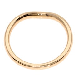 Tiffany Curved Band Diamond Ring, 18K Pink Gold, Women's