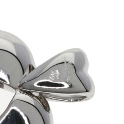 Piaget Heart Motif Pendant Top K18 White Gold for Women