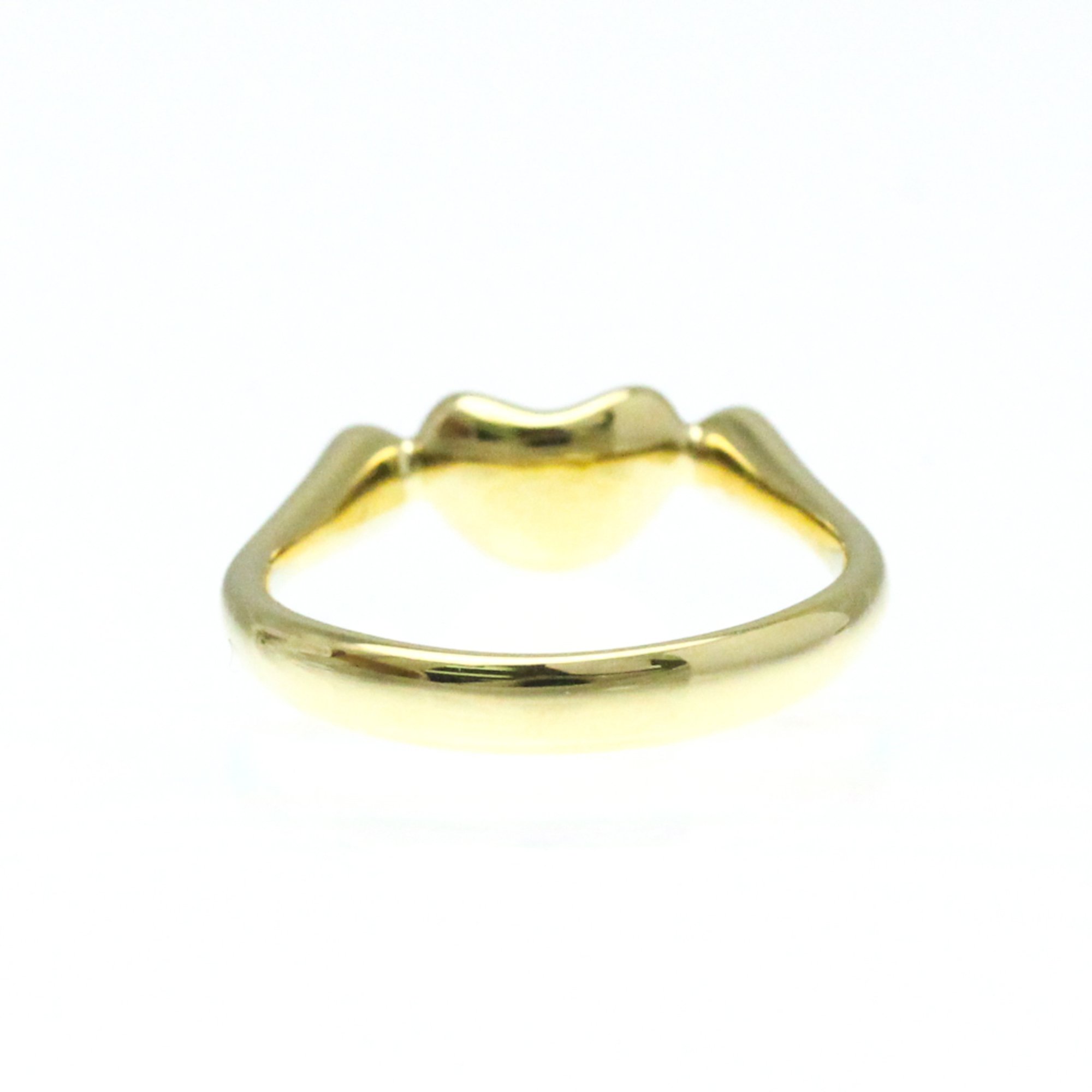 Tiffany Bean Yellow Gold (18K) Fashion No Stone Band Ring Gold