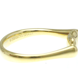 Tiffany Bean Yellow Gold (18K) Fashion No Stone Band Ring Gold