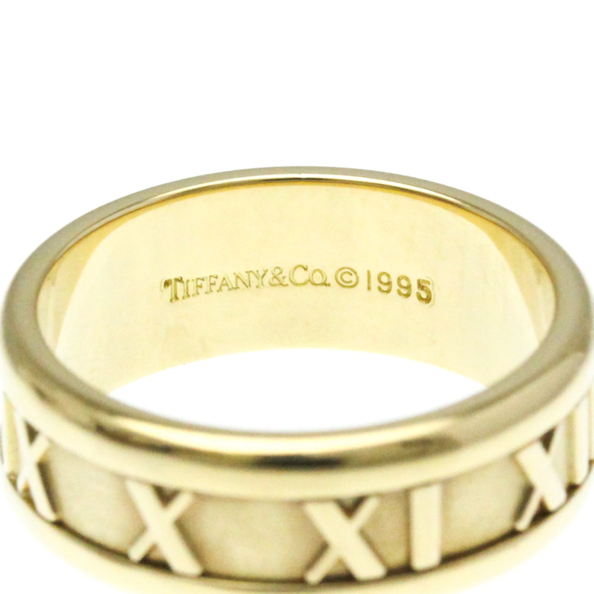 Tiffany Atlas Yellow Gold (18K) Fashion No Stone Band Ring Gold