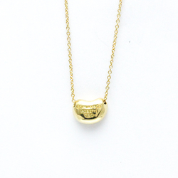 Tiffany Bean Yellow Gold (18K) No Stone Men,Women Fashion Pendant Necklace (Gold)