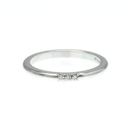 Tiffany Forever Band Ring Diamond Platinum Fashion Diamond Band Ring Silver