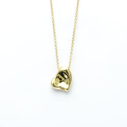 Tiffany Full Heart Yellow Gold (18K) No Stone Men,Women Fashion Pendant Necklace (Gold)