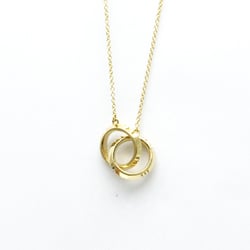 Tiffany Atlas X Closed Interlocking Pendant Yellow Gold (18K) No Stone Men,Women Fashion Pendant Necklace (Gold)