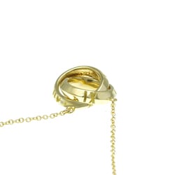 Tiffany Atlas X Closed Interlocking Pendant Yellow Gold (18K) No Stone Men,Women Fashion Pendant Necklace (Gold)