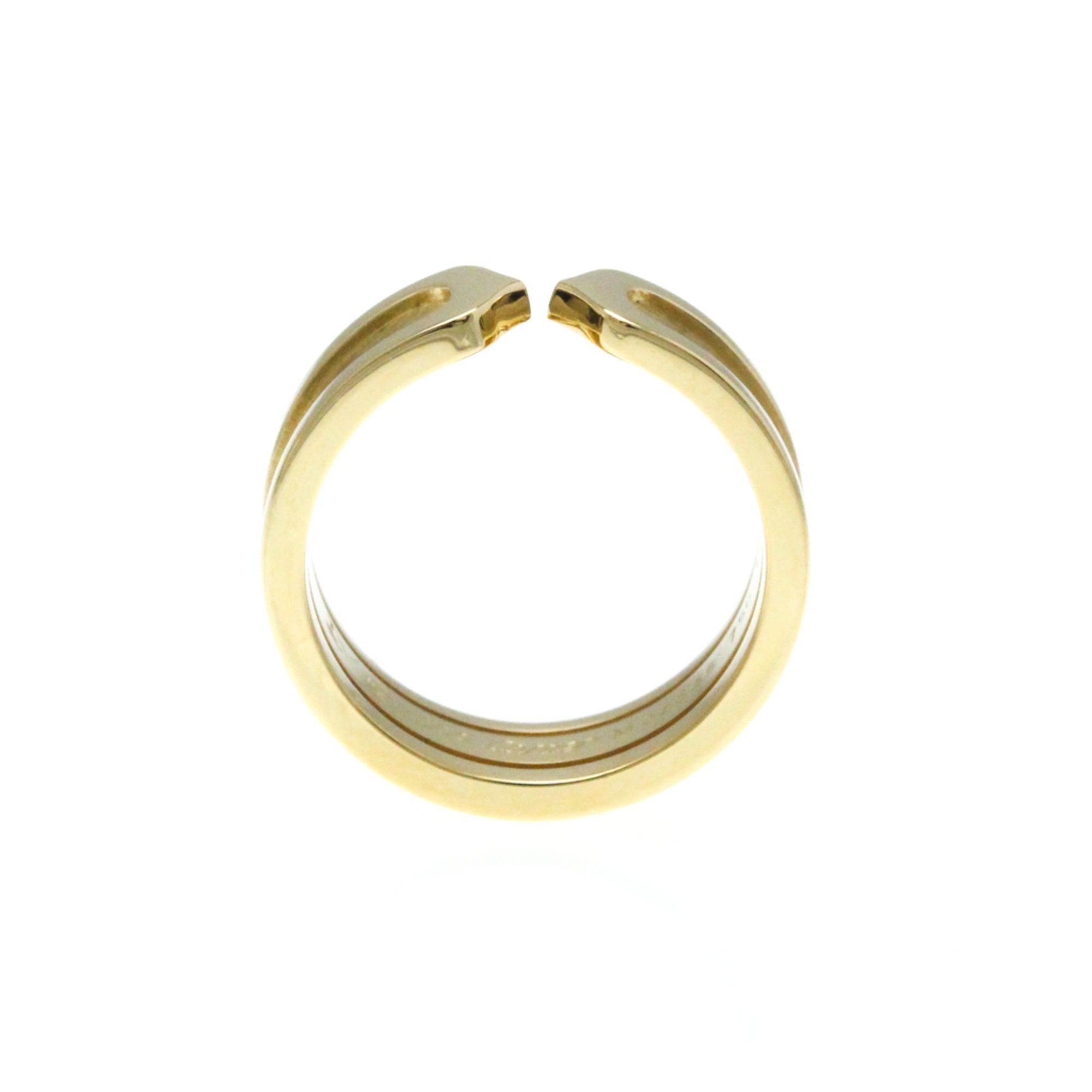 Cartier C2 Yellow Gold (18K) Fashion No Stone Band Ring Gold