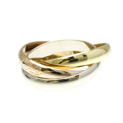 Cartier Trinity Pink Gold (18K),White Gold (18K),Yellow Gold (18K) Fashion No Stone Band Ring Gold