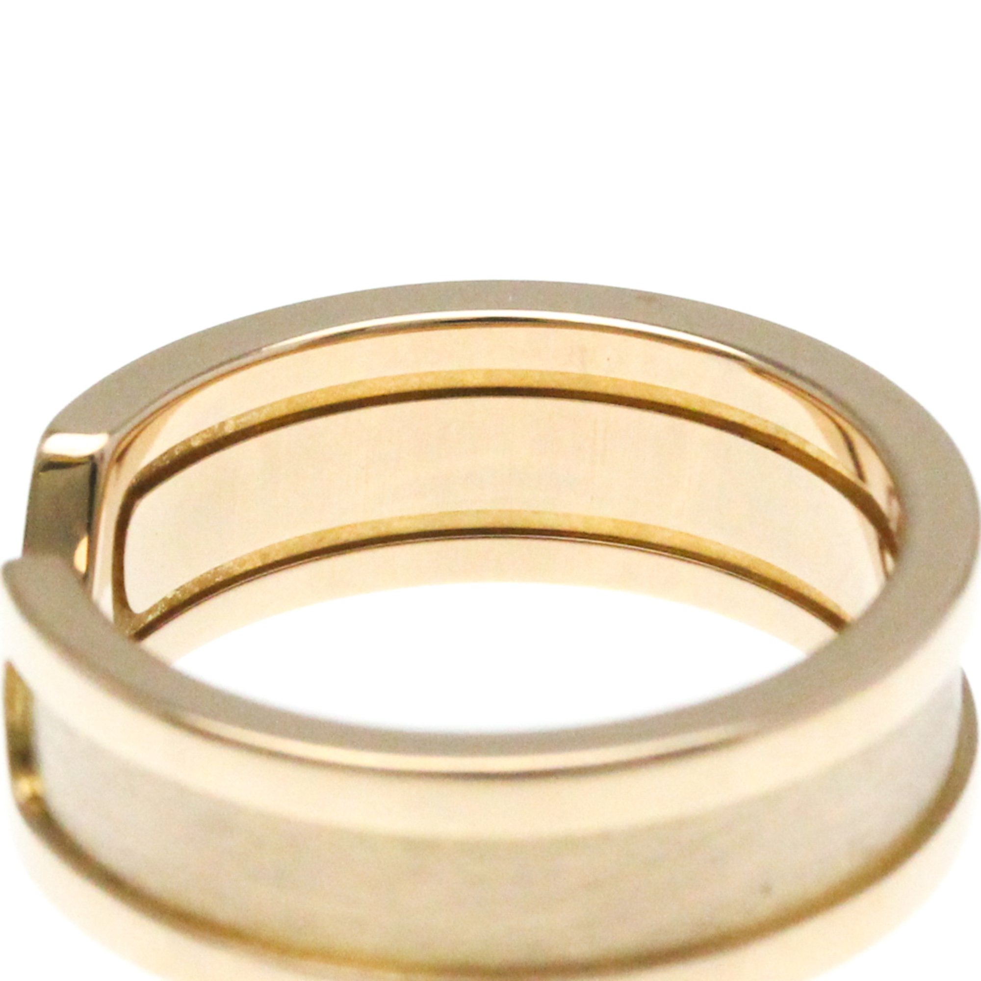 Cartier C2 Pink Gold (18K) Fashion No Stone Band Ring Pink Gold