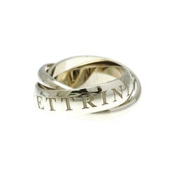 Cartier Trinity Trinity Ring 1998 Christmas LTD Edition White Gold (18K) Fashion No Stone Band Ring Silver