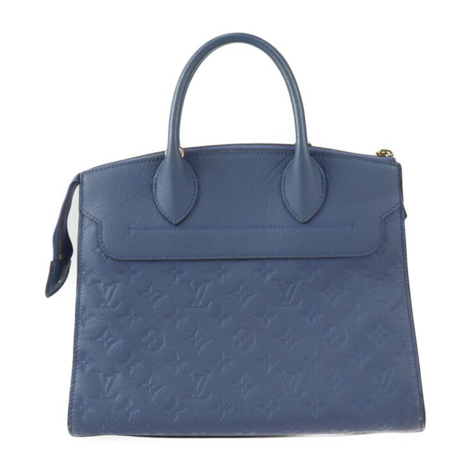 LOUIS VUITTON Louis Vuitton Pont Neuf MM Handbag M41751 Monogram Empreinte Denim Ankle Shoulder Bag