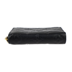 LOUIS VUITTON Louis Vuitton Zippy Coin Purse Wallet/Coin Case M60574 Monogram Empreinte Black Round