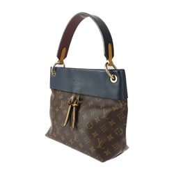 LOUIS VUITTON Louis Vuitton Tuileries Besas Handbag M43441 Monogram Canvas Calf Leather Brown Marine Bordeaux Shoulder Bag