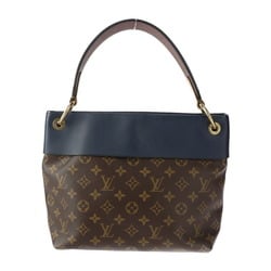 LOUIS VUITTON Louis Vuitton Tuileries Besas Handbag M43441 Monogram Canvas Calf Leather Brown Marine Bordeaux Shoulder Bag