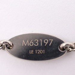 LOUIS VUITTON Louis Vuitton Necklace Essential V M63197 Metal Silver