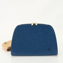 Louis Vuitton Epi Dauphine GM Toledo Blue M48435 Leather Second Bag Clutch Pouch Men's