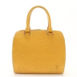 Louis Vuitton Epi Pont Neuf Tassili Yellow M52059 Leather Handbag Tote Bag Women's
