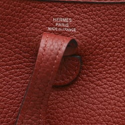 Hermes Evelyn TPM Amazon Shoulder Bag Taurillon Clemence Rouge H W Stamp