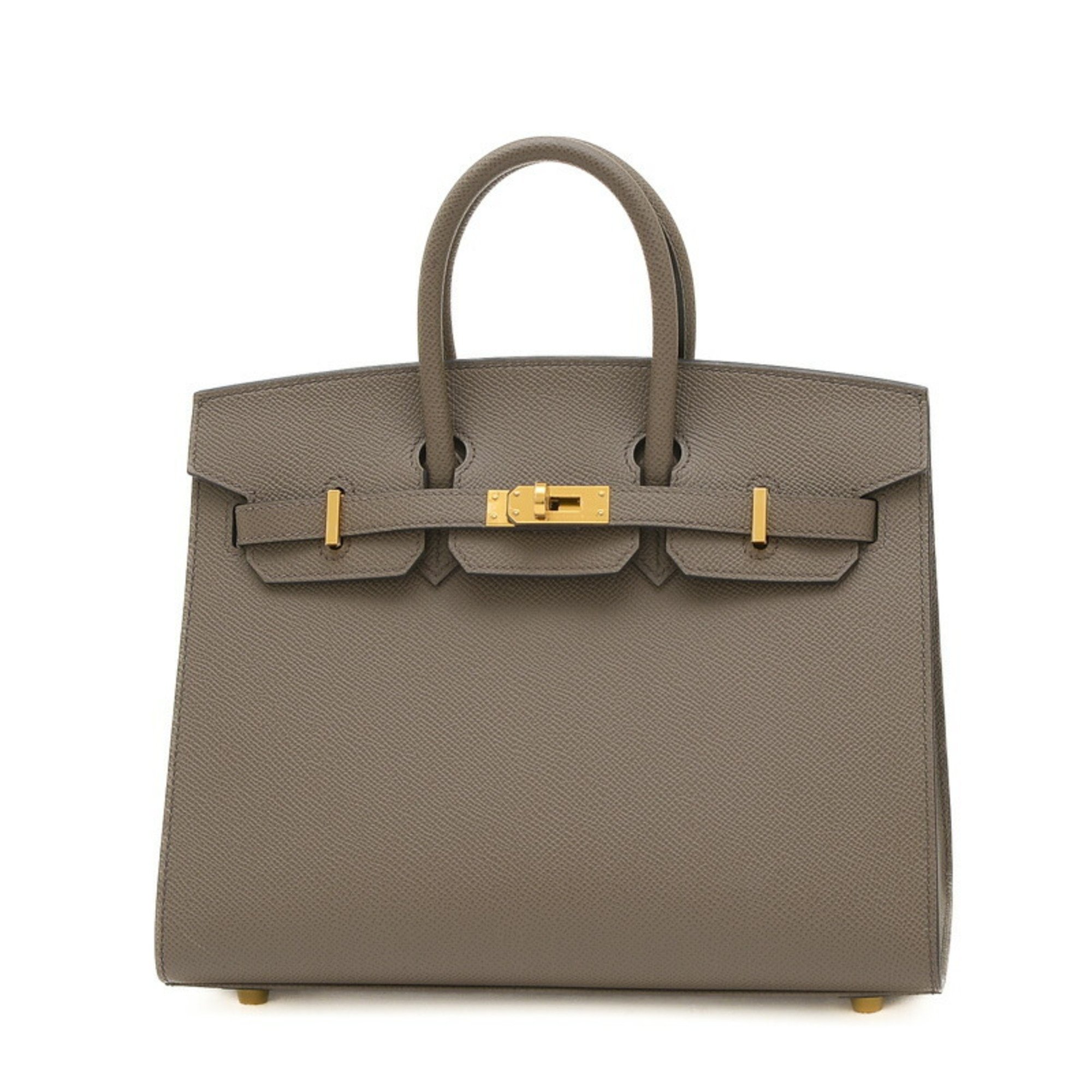 Hermes Birkin 25 handbag series Epson Etain B stamp