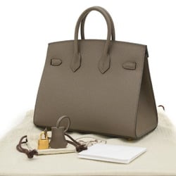 Hermes Birkin 25 handbag series Epson Etain B stamp