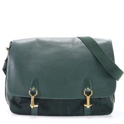 Louis Vuitton Taiga Delsue M30164 Leather Shoulder Bag for Men