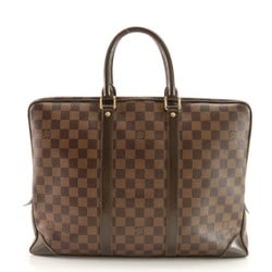 Louis Vuitton Damier Porte Document Voyage PDV N41124 Leather Bag for Men