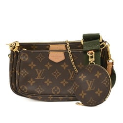 Louis Vuitton Monogram Multi Pochette Accessoires Shoulder Bag Khaki M44813