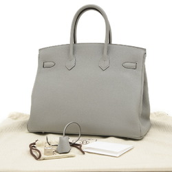 Hermes Birkin 35 Handbag Togo Grimette W Engraved