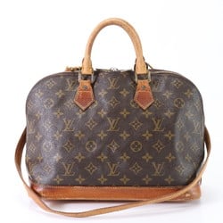 Louis Vuitton Monogram Alma PM M51130 Leather Handbag Shoulder Bag Tote Women's