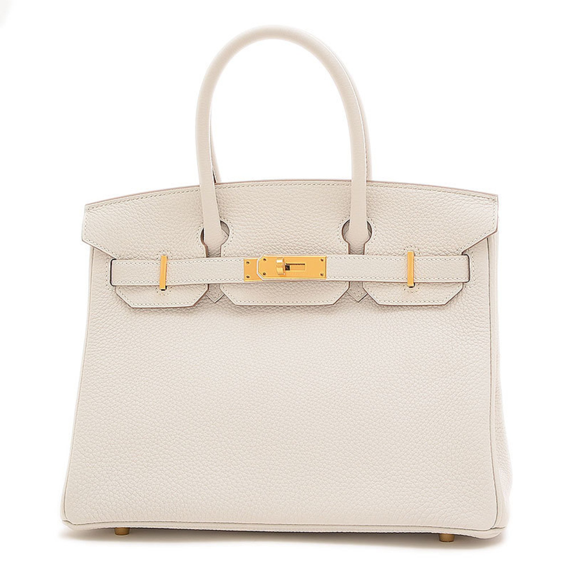 Hermes Birkin 30 Handbag Togo Gripere B Stamp